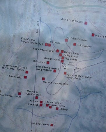 Map of the Gully, Katoomba